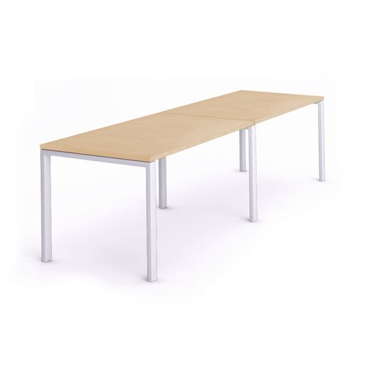 Kit Total Mesa 320 x 80 Blanco / Haya