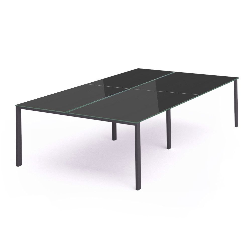 Kit Total Mesa 360 x 163 Antracita / Cristal Negro