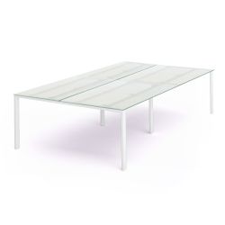 Kit Total Mesa 360 x 163 Blanco / Cristal