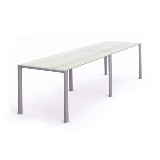 Kit Total Mesa 360 x 80 Aluminio / Cristal
