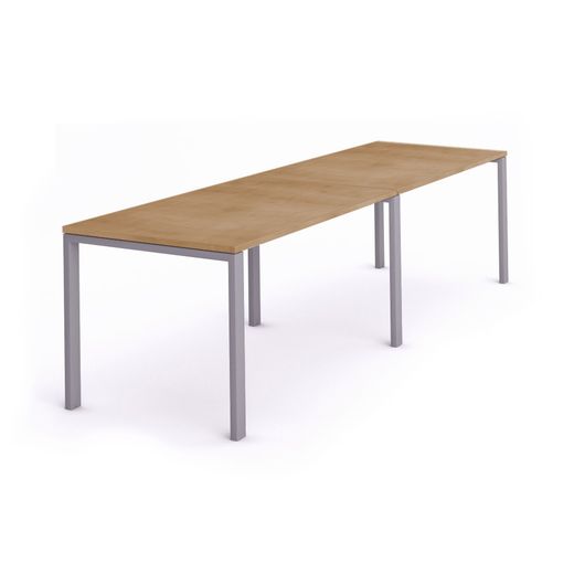 Kit Total Mesa 360 x 80 Aluminio/ Roble