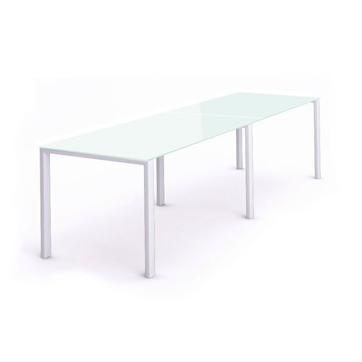 Kit Total Mesa 360 x 80 Blanco / Cristal Blanco