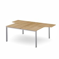 Kit Total Mesa L 160 x 163 x 240 Aluminio / Roble