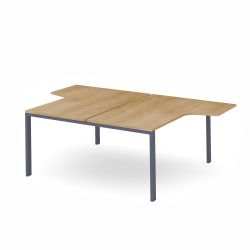 Kit Total Mesa L 160 x 163 x 240 Antracita / Roble