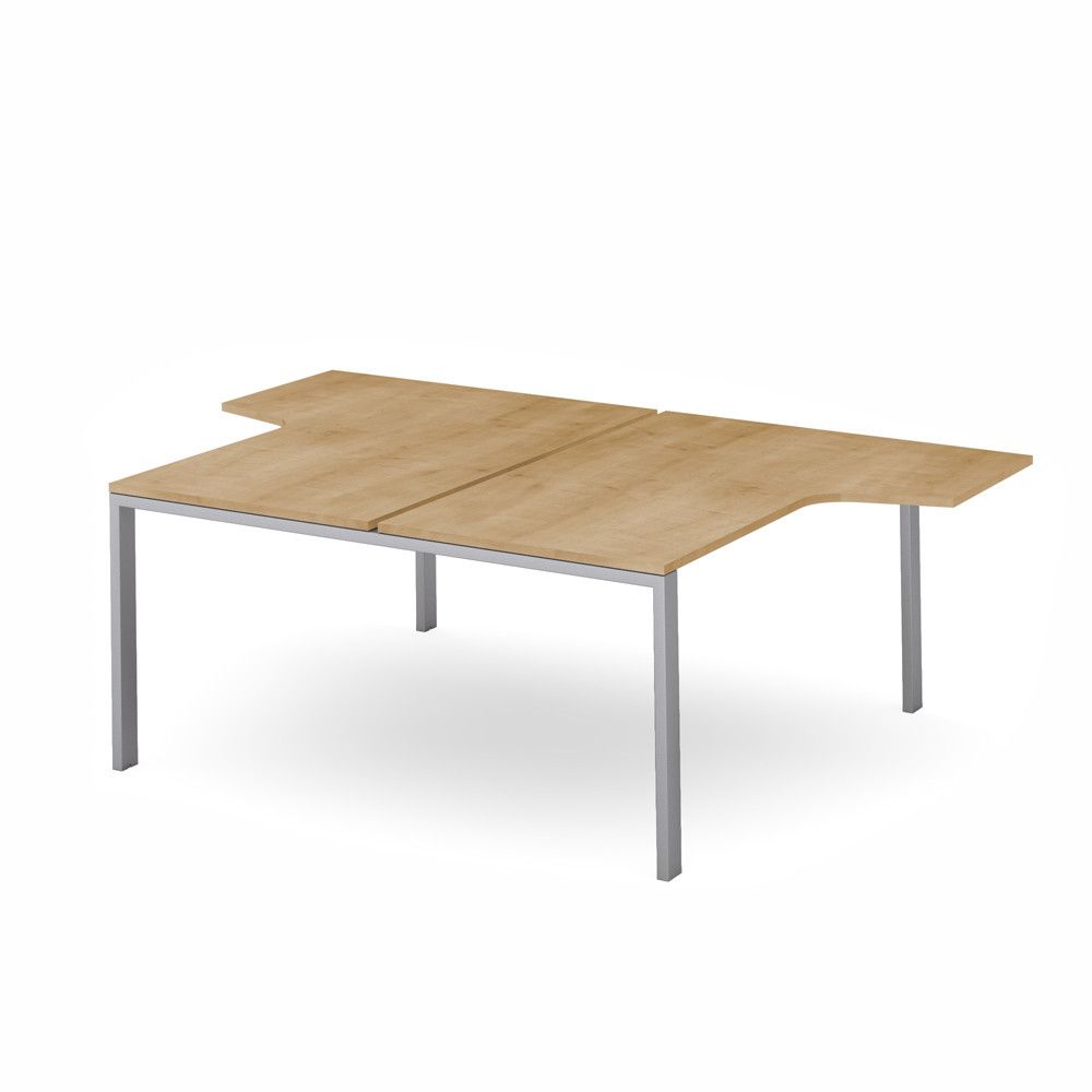 Kit Total Mesa L 180 x 163 x 240 Aluminio / Roble