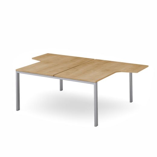 Kit Total Mesa L 180 x 163 x 240 Aluminio / Roble