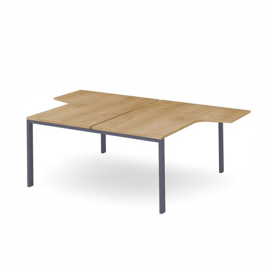Kit Total Mesa L 180 x 163 x 240 Antracita / Roble