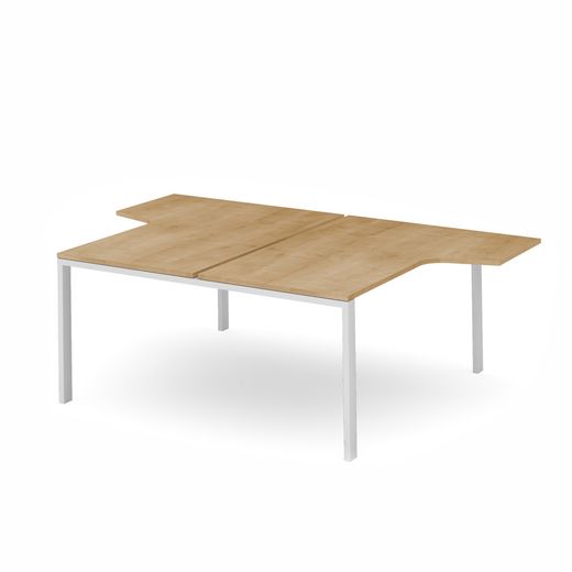 Kit Total Mesa L 180 x 163 x 240 Blanco / Roble