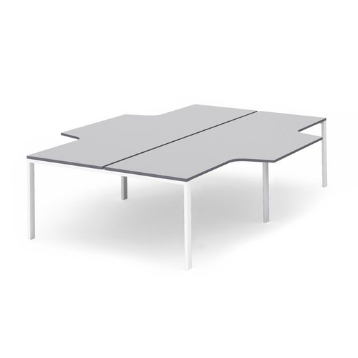 Kit Total Mesa L 320 x 163 x 240 Blanco / Gris