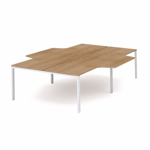 Kit Total Mesa L 320 x 163 x 240 Blanco / Roble