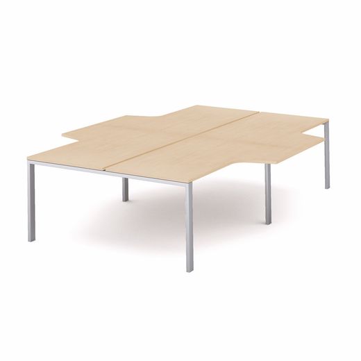 Kit Total Mesa L 360 x 163 x 240 Aluminio / Haya