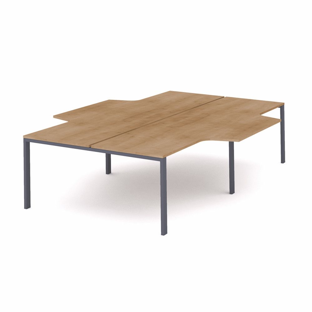 Kit Total Mesa L 360 x 163 x 240 Antracita / Roble