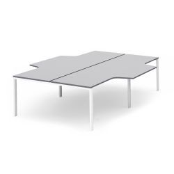 Kit Total Mesa L 360 x 163 x 240 Blanco / Gris