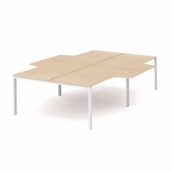 Kit Total Mesa L 360 x 163 x 240 Blanco / Haya