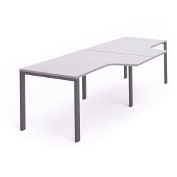 Kit Total Mesa L Doble 320 x 120 x 80  Antracita / Gris