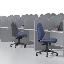 Kit Welcome Call Center Doble Aluminio / Gris