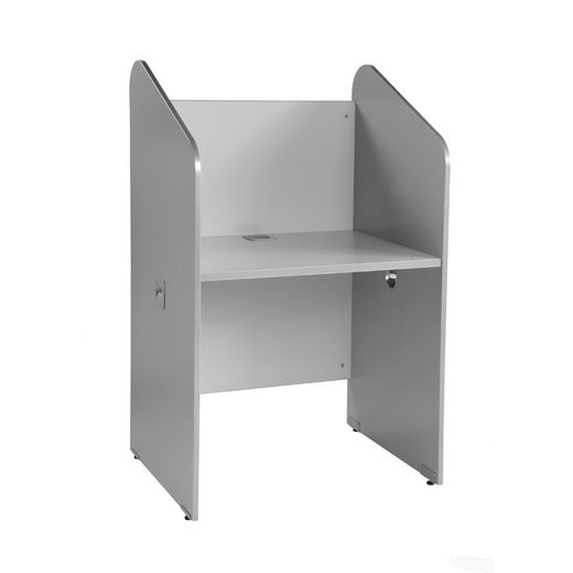 Kit Welcome Call Center Individual Aluminio / Gris