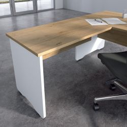 Kit Work Ala 100 x 60 Roble / Blanco