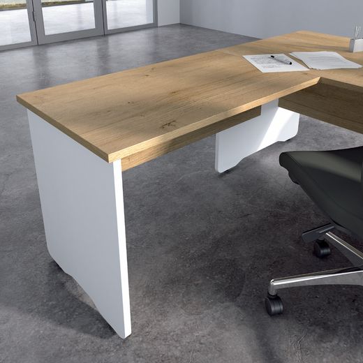 Kit Work Ala 100 x 60 Roble / Blanco