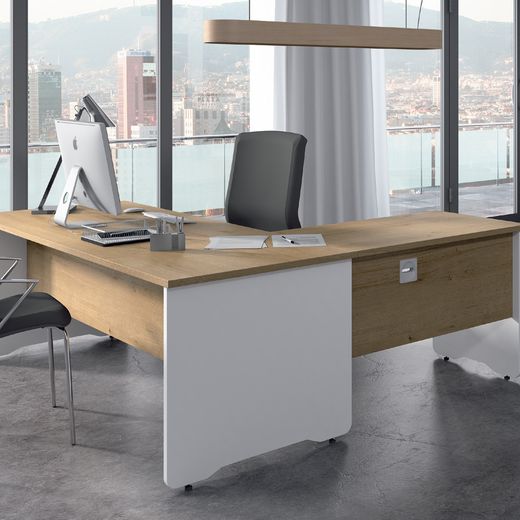 Kit Work Ala 100 x 60 Roble /Gris