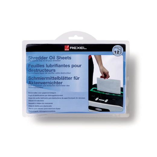 Pack de 20 hojas lubricantes Rexel