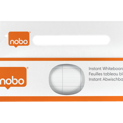 Láminas pizarra NOBO INSTANT 600x800 mm cuadrícula (rollo 25 unidades), cuadriculada