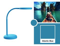 Lampara de escritorio maul led joy color azul 137x335x358 mm