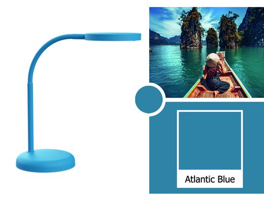 Lampara de escritorio maul led joy color azul 137x335x358 mm