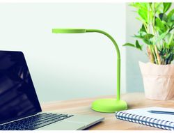 Lampara de escritorio maul led joy color verde lima 137x335x358 mm