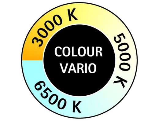 Lampara de escritorio maul led pearly tres niveles intensidad color blanco 106x375x357 mm