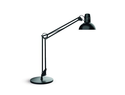 Lampara de escritorio maul study con base color negro 490x350x230 mm