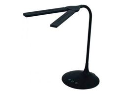 Lampara de oficina archivo 2000 inalambrica recargable 2 cabezales moviles led 6w abs color negro 180x340x360 mm