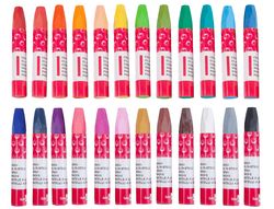 Lapices Cera Blanda Liderpapel -Caja de 24 Colores