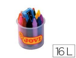 Lapices Cera Jovicolor -Bote de 16 Colores