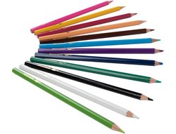 Lapices de Colores Acuarelables Liderpapel Caja de 12 Colores