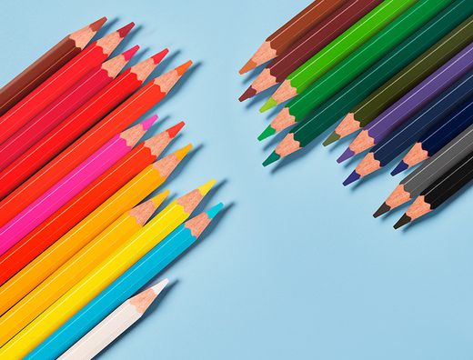 Lapices de colores acuarelables liderpapel caja de 24 colores surtidos