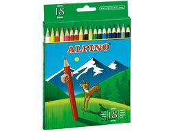 Lápices de colores Alpino (18 unidades)