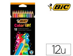 Lapices de colores color up caja de 12 unidades colores surtidos