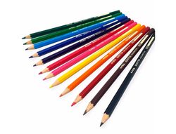 Lapices de colores giotto colors 3.0 mina 3 mm caja de 12 colores surtidos