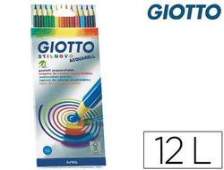 Lapices de Colores Giotto Stilnovo Acuarelables Caja de 12 Colores