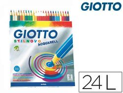 Lapices de Colores Giotto Stilnovo Acuarelables Caja de 24 Colores
