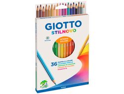 Lapices de colores giotto stilnovo caja de 36 colores surtidos