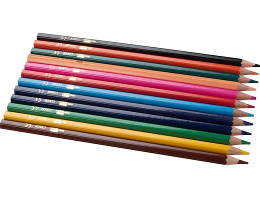 Lapices de Colores Liderpapel C/ de 12 Colores