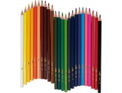 Lapices de Colores Liderpapel Caja de 24 Colores