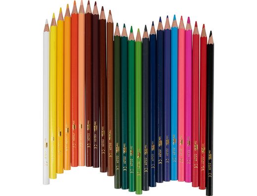 Lapices de Colores Liderpapel Caja de 24 Colores