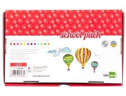 Lapices de colores liderpapel school pack de 144 unidades 12 colores x 12 unidades
