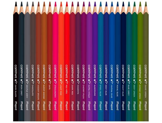 Lapices de colores maped color peps star caja de 72 colores surtidos