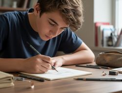 Lapices de dibujo liderpapel caja 6 unidades durezas surtidas certificado fsc
