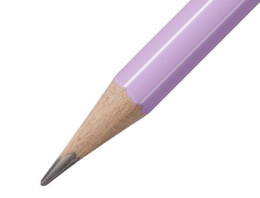 Lapices de grafito con goma stabilo swano mina 2,2 mm dureza hb expositor de 72 unidades colores pasteles