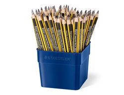 Lapices de grafito staedtler 119 triangular jumbo mina 2 mm hb bote de 72 unidades